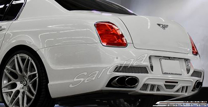 Custom Bentley Flying Spur  Sedan Rear Bumper (2004 - 2012) - $1290.00 (Part #BT-002-RB)